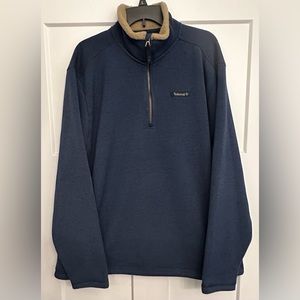 Timberland 1/4 Zip With Faux Fur XXL